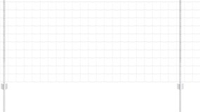 vidaXL Gard cu Stâlp Argintiu 1 x 10 m Oțel