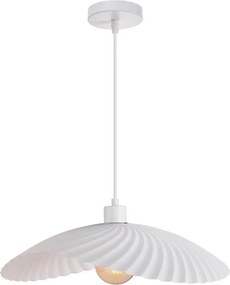 Lampă suspendată pe cablu DANCE 1xE27/40W/230V albă