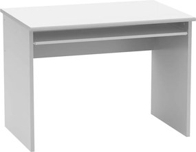 Masa birou JOHAN 2 NEW 02,alb, DTD laminat, 100x68x74 cm