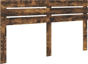 vidaXL Tăblie cap Stejar fumuriu 180 cm Lemn compozit