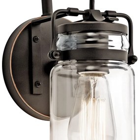 Aplică BRINLEY 1xE27/60W/230V antracit Elstead KL-BRINLEY1-OZ