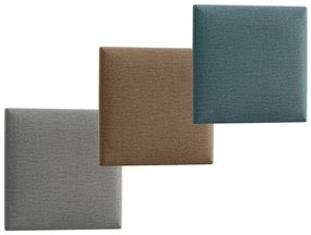 Panou de perete tapitat QUADRATTA 40 x 40 cm – mai multe culori Culoare: Gri inchis