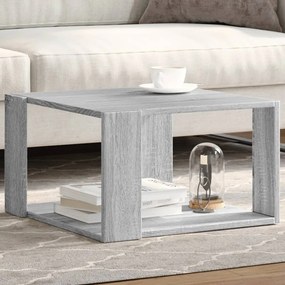 vidaXL Măsuță de cafea, gri sonoma, 51,5x51,5x30 cm, lemn prelucrat