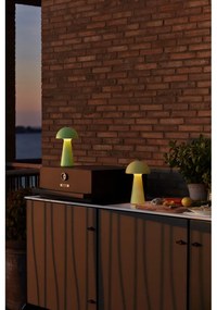 Veioză verde LED cu control prin telecomandă (înălțime 28 cm) Sam – Sirius