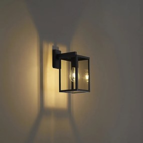 Lampă industrială de exterior de perete gri închis IP44 - Sutton Down