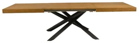 MASA WOOD - EXTENSIBILA CU PICIOR METALIC