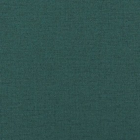 Fotoliu rabatabil, verde inchis, material textil Morkegronn