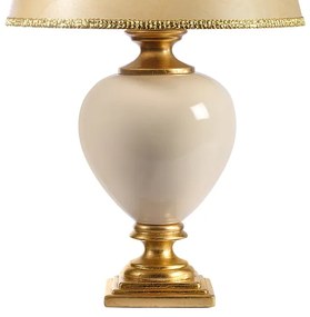 Lampă de masă ONLI AMADEUS 1xE27/15W/230V 72 cm bej/auriu