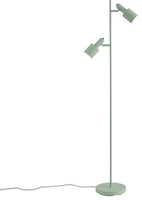 Lampă de podea modernă verde cu 2 lumini - Stijn