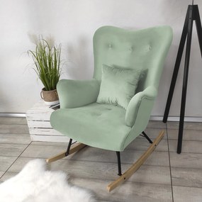 Fotoliu balansoar în stil scandinav Aria (Magic Velvet 2227). 1059399
