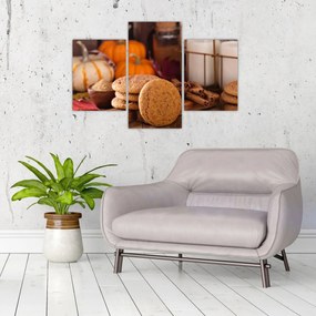 Tablou - Biscuiți de toamnă (90x60 cm)