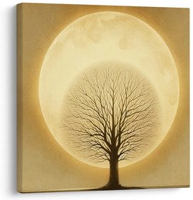 Tablou siluetă arborele vieții