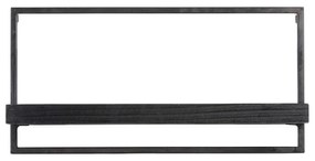 Raft negru mat din lemn de brad Maddison – Light &amp; Living