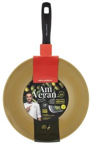Florina Hliníková Tigaie WOK AmVegan by MateuszGessler, 28 cm