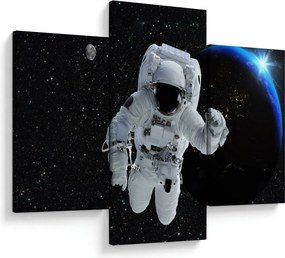 Tablou - Astronaut în Cosmos (90x60 cm)