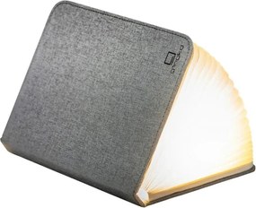 Decorațiune luminoasă gri cu USB Booklight – Gingko