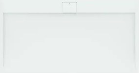 Cadita de dus dreptunghiulara Ideal Standard i.life Ultra Flat S alb pur 170x90 cm