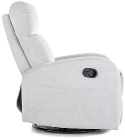 Fotoliu recliner Olimp gri deschis Raven06