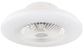 Plafonieră LED dimabilă cu ventilator Globo 03628 LED/30W/230V + telecomandă