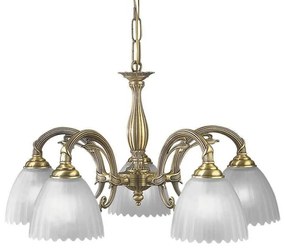 Candelabru clasic 5 brate design italian realizat manual 3520