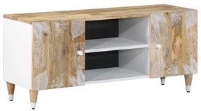 vidaXL Dulap TV 105x33,5x46 cm lemn masiv de mango