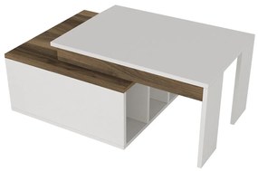 Masă de cafea Kolarado White Walnut