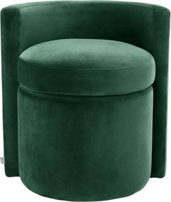 Fotoliu design LUX Arcadia, catifea verde inchis 113162 HZ