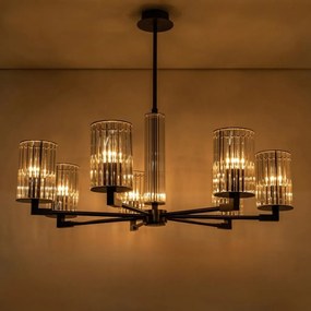 Candelabru design modern ARIA titan periat
