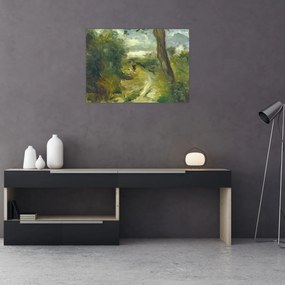 Tablou pe sticlă - Auguste Renoir, Landscape between Storms, reproducere (70x50 cm)