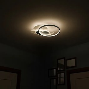 Brilagi - Plafonieră LED pentru copii LOVE 48W/230V 3000/4500/6000K albastră