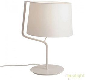 Veioza / Lampa masa design modern CHICAGO alba T0028 MX