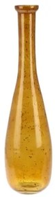 Vaza Amari din sticla, galben, 10x40 cm