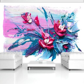 Fototapet - Flori de ulei (152,5x104 cm)