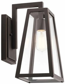 Aplică de exterior Kichler KL-DELISON-M-RZ DELISON 1xE27/60W/230V IP44