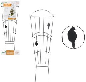 Suport flori 40 x 117 cm, negru, N1909