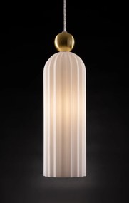 Lustra, Pendul modern in stil retro Antic Alb mat