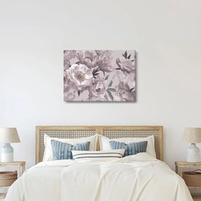 Tablou - Vintage bujorii (70x50 cm)