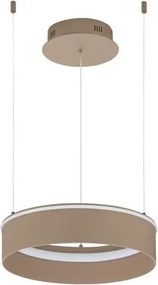 Lustra LED design circular OLIVIA bej D-40cm