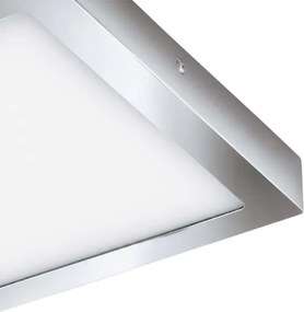 Eglo 33668-LED FUEVA-C Plafonieră LED RGBW reglabilă pentru baie 21W/230V 30x30cm