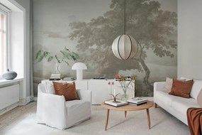 Tapet Vintage Tree, Beige, Rebel Walls