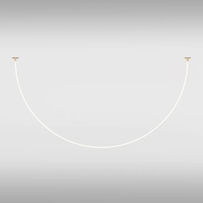Lustra LED incastrabila tavan fals design modern Tau auriu