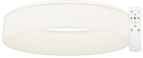 Plafonieră LED dimabilă Top Light -LED HALO, 60W/230V, diam. 60 cm, albă+ telecomandă