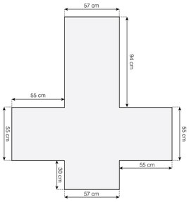 Husă galbenă protectoare pentru fotoliu 165 cm Lounge – douceur d'intérieur