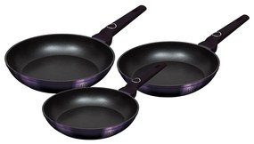 Set de tigai din 3 piese Berlinger Haus BH 7103 Purple Eclipse Collection