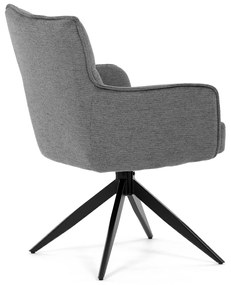 Set de scaune de sufragerie cu mecanism deîntoarcere DCH-P3170 GREY2, 2 buc.