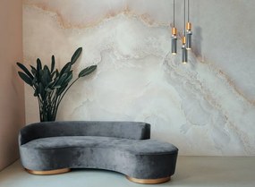 Pendul design modern Palette gri, auriu, argintiu