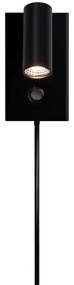 Nordlux - Spot LED de perete OMARI LED/3,2W/230V negru, dimabil
