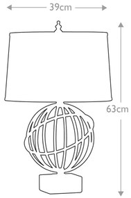 Lampă de masă Feiss FE-SPENCER-TL SPENCER 1xE27/60W/230V