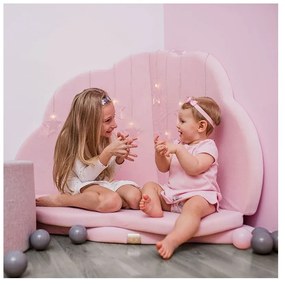 Saltea de joacă pentru copii roz 160x160 cm – Meowbaby