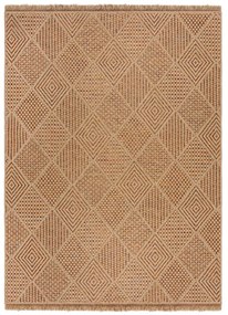 Covor pentru exterior și interior în culoare naturală 120x170 cm Nora Diamond – Flair Rugs
